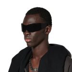 Panther Mask Sunglasses in Black - Image 4